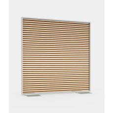 DNA Faux wood aluminium partition wall