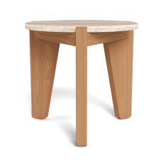 MLB ROUND SIDE TABLE